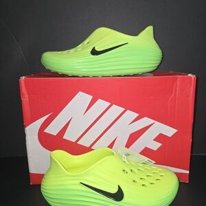 Nike ReactX Rejuven8 Clogs Green Strike Volt BNIB Womens Size 8 Mens Size 7